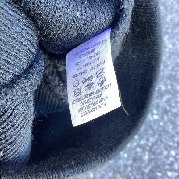 Nike Check EMBROIDERED Logo Reversible Beanie White Black Swoosh Boys - Picture 4 of 4